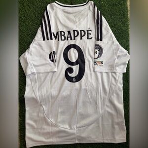 Mbappe Madrid jersey